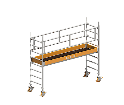 Mietservice Layher Fahrgerüst Uni Standard P2