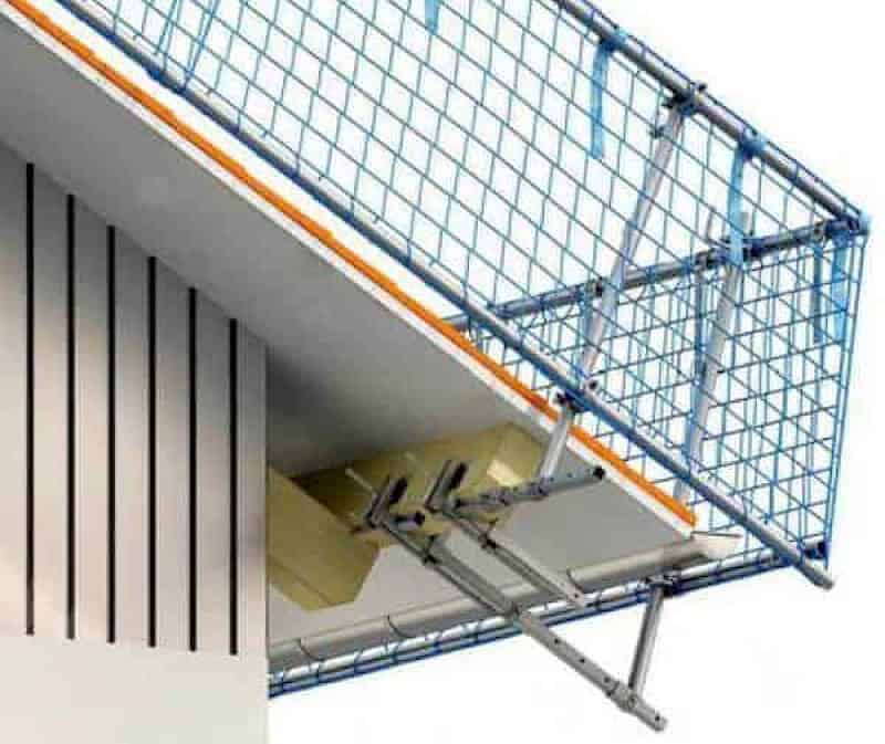 Layher Bautechnik Dachfang 30° 4,80 m