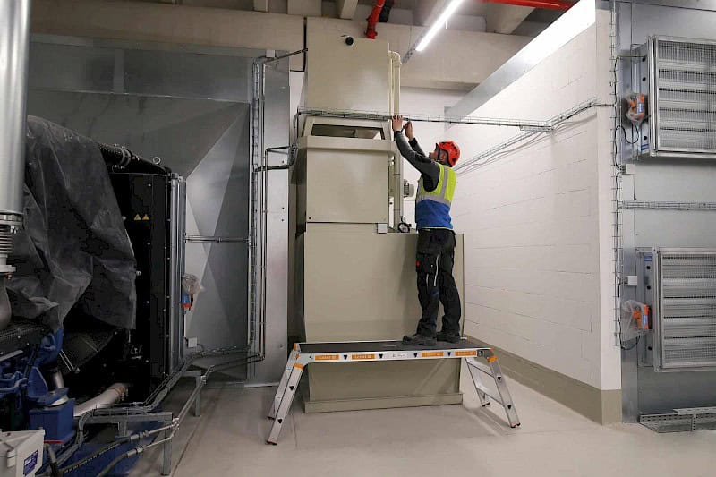 Layher Arbeitsplattform 1065 Einsatzbeispiel