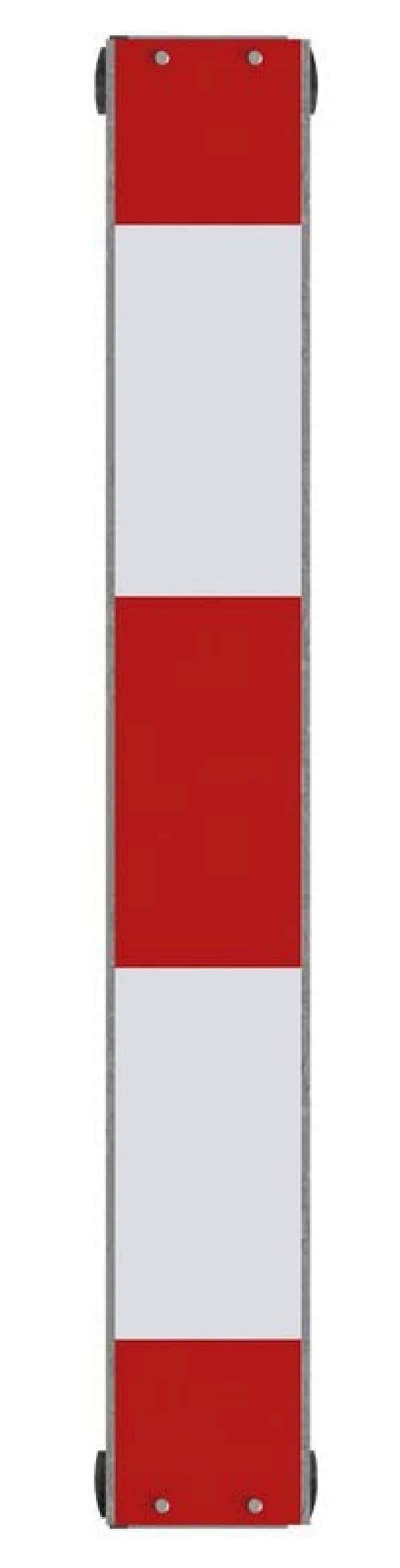 Schake Warnschild mit Rohrschellen 632020 vertikal