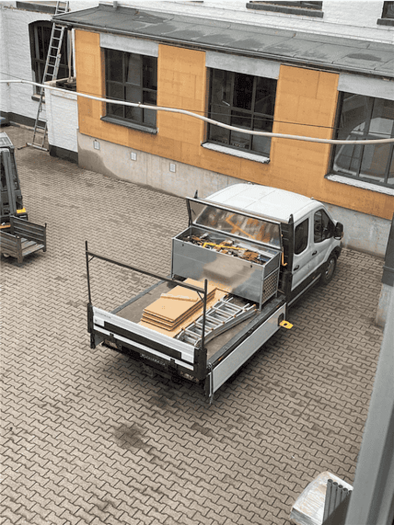 Schake Alu-Transportbox Einsatzbeispiel