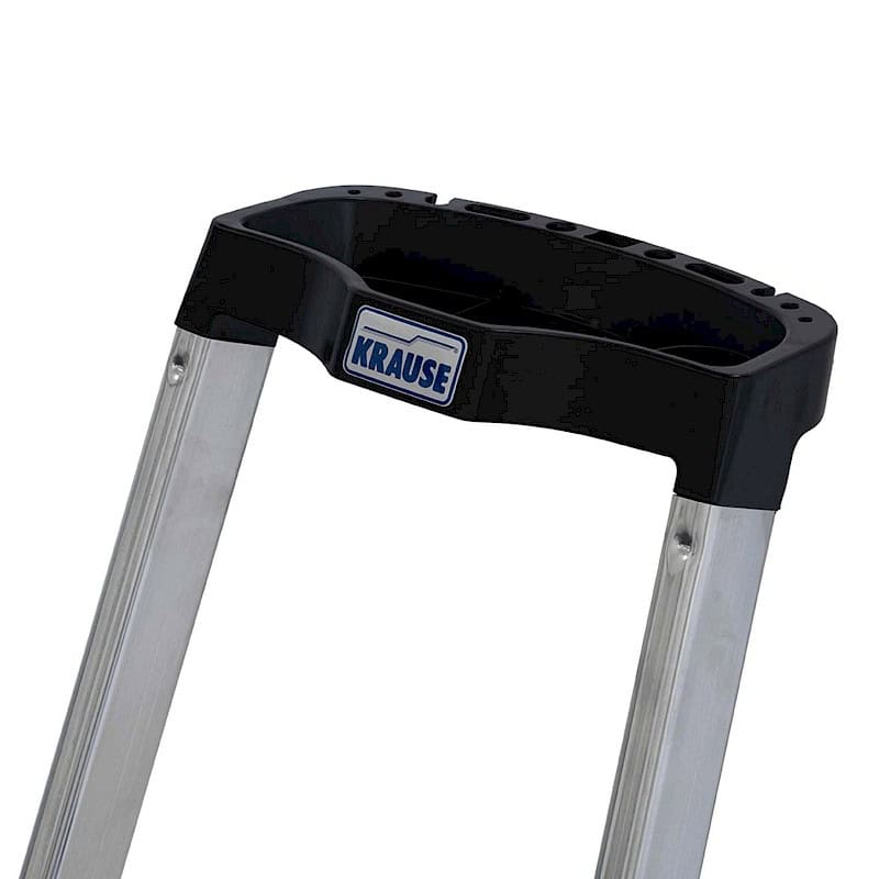 Krause Monto Stehleiter Safety PlusLine - ergonomische Ablageschale