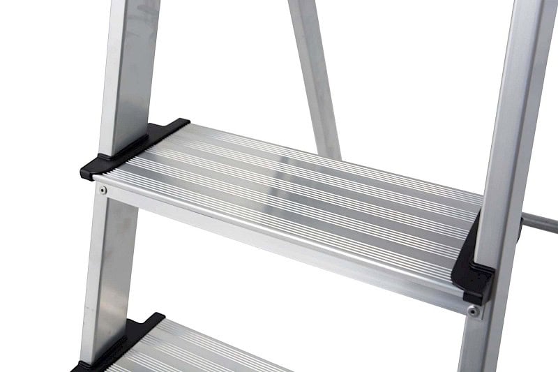 Krause Monto Stehleiter Safety PlusLine - geriffelte Stufen
