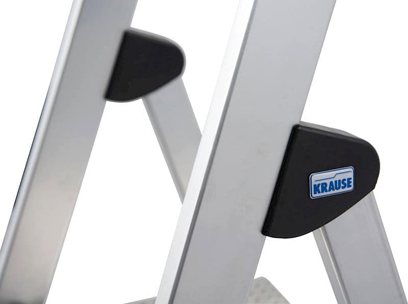 Krause Monto Stehleiter Safety PlusLine - kunststoffummantelte Stahlscharniere