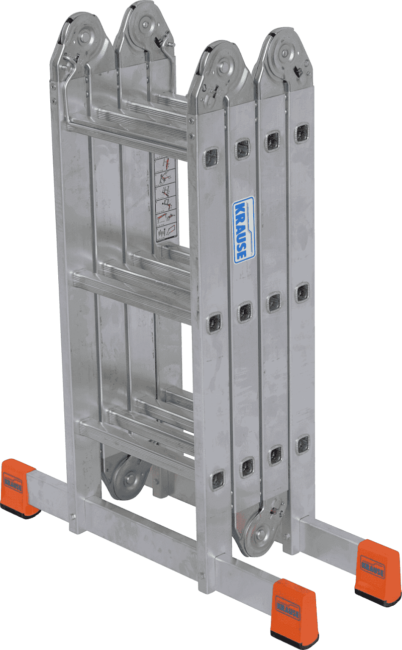 Krause Monto Gelenkleiter Multimatic 4 x 3 Sprossen 120687