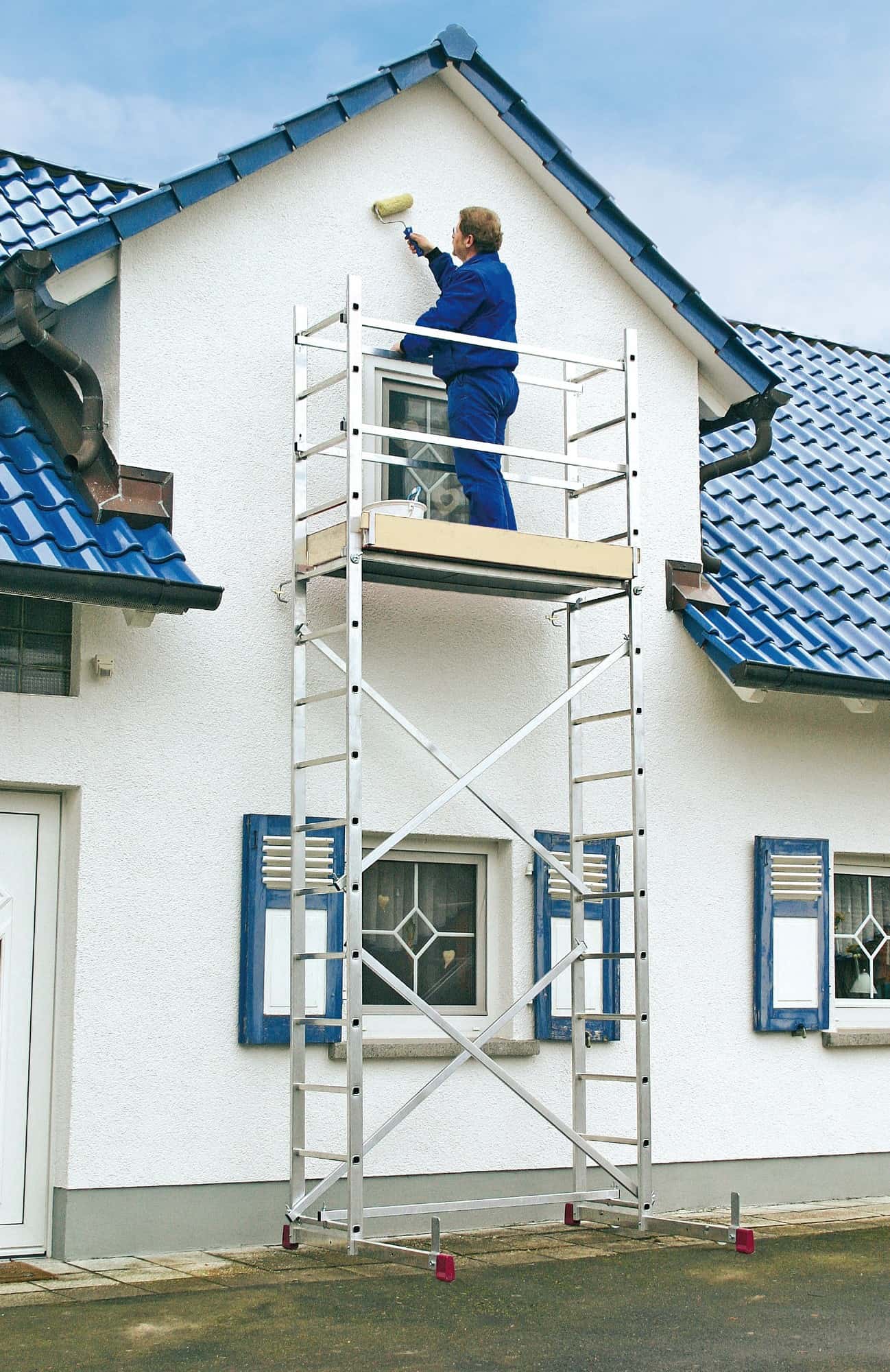Krause Corda Montagegerüst - Einsatzbeispiel