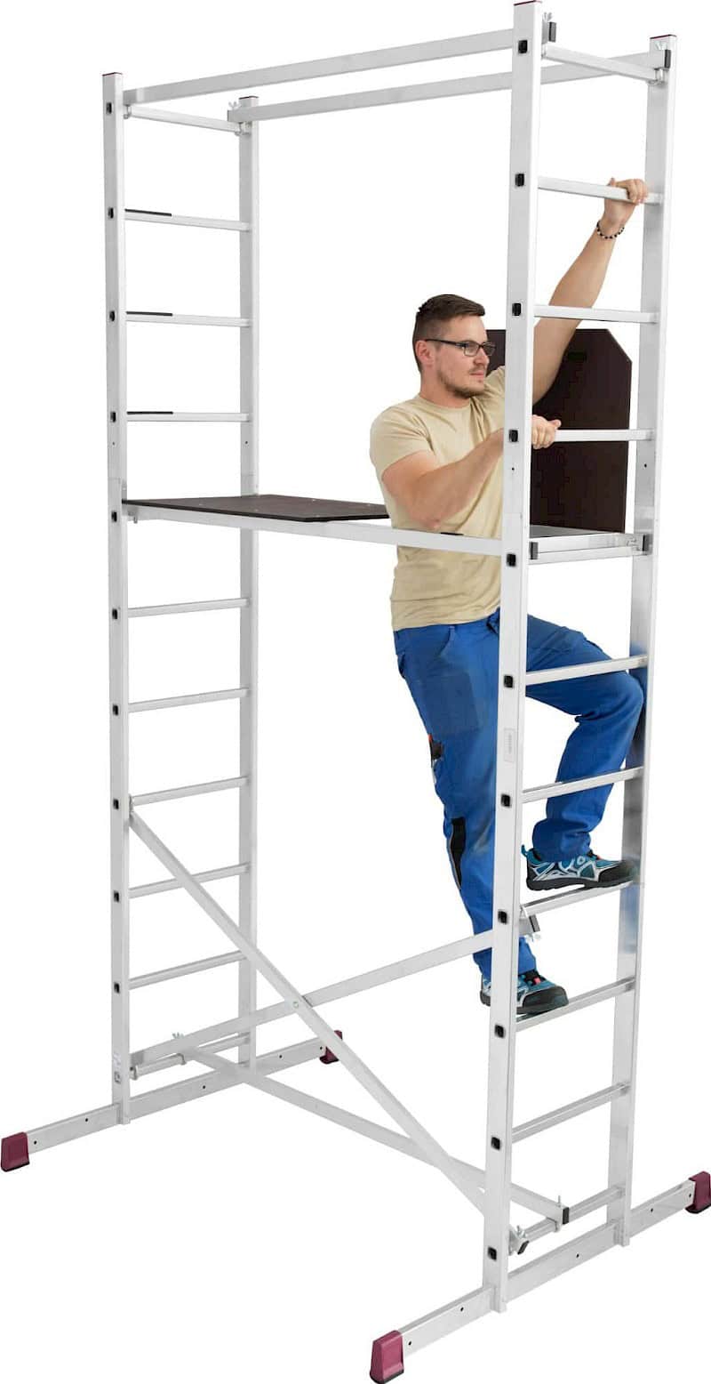 Krause Corda Montagegerüst 916280 - einfacher Aufstieg