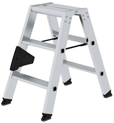 Munk Stufen-Stehleiter beidseitig begehbar