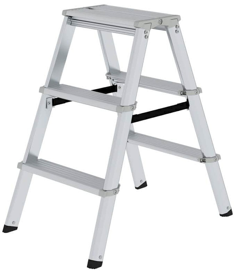 Munk ML Stufen-Stehleiter 2 x 3 Stufen 11233