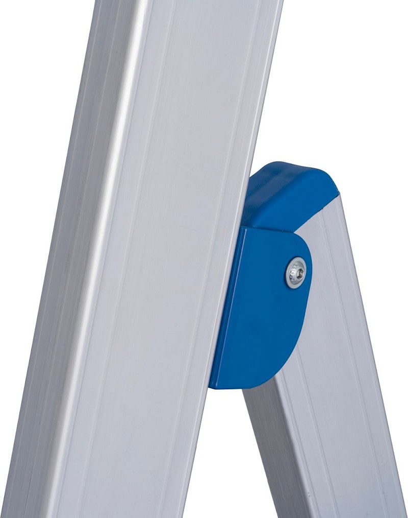 Krause Teleskop Stufenstehleiter einseitig begehbar Gelenkabdeckung