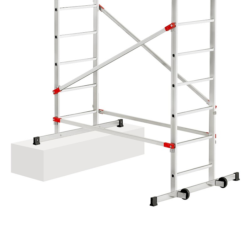 Hailo G60 Multifunktionsgerüst 9456507 - Treppenverstellung