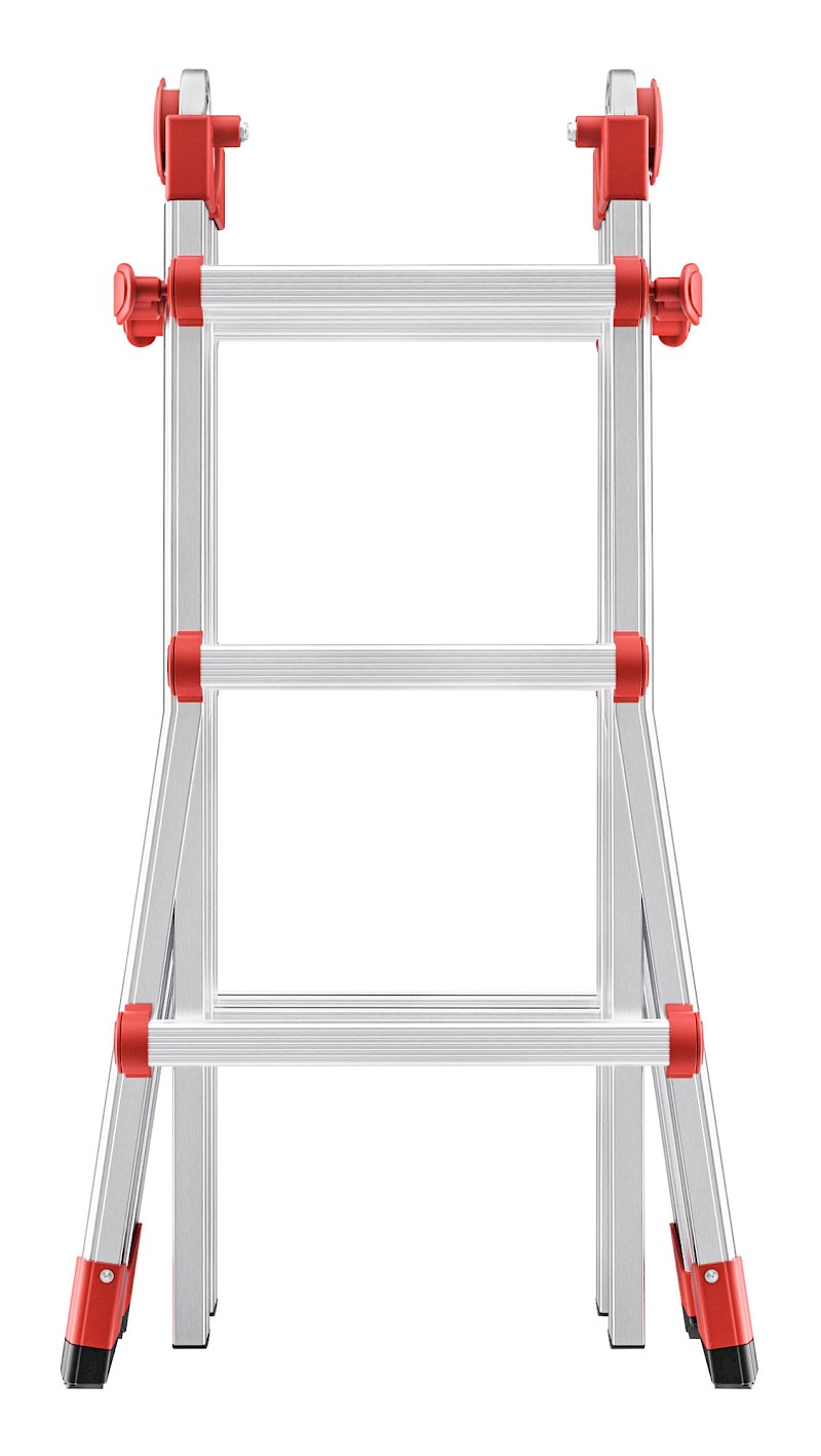 Hailo M80 Multifunktionsleiter 4 x 3 Sprossen