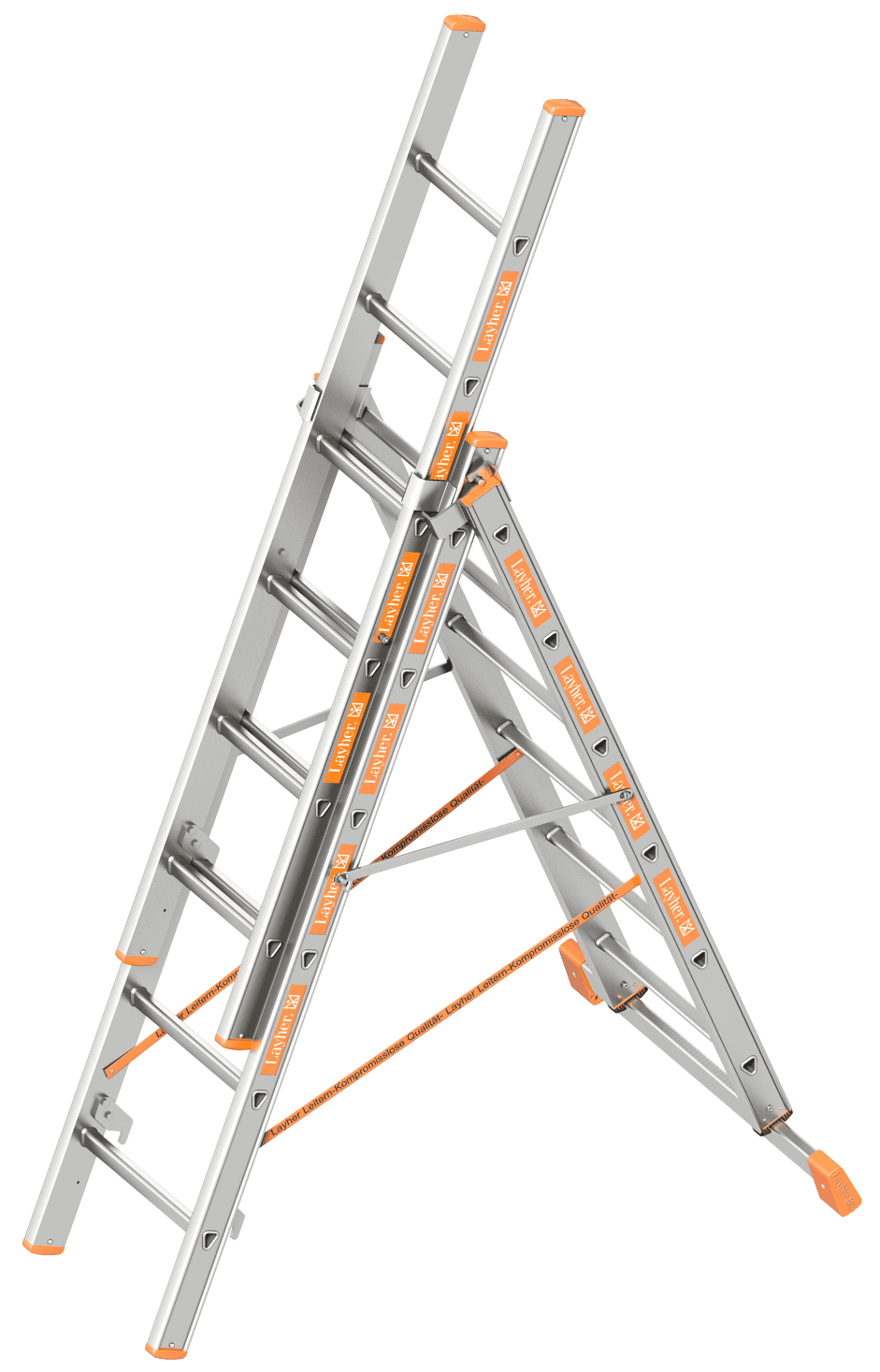 Layher Allzweckleiter 3-teilig 1040