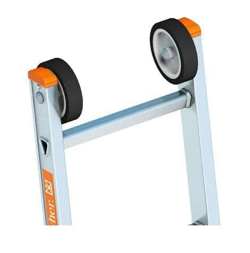 Kopffahrwerk Layher Leitern