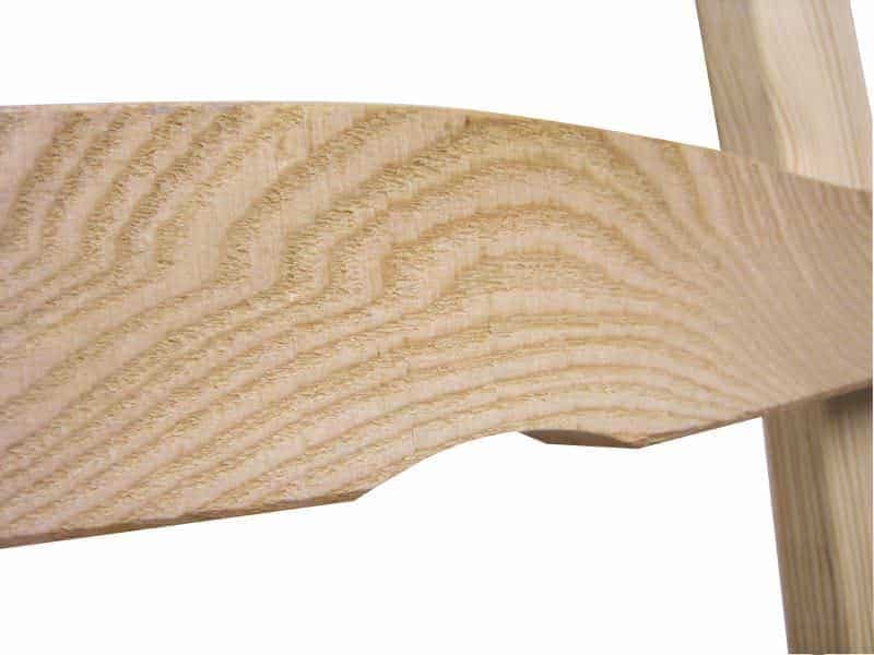 Layher Holz-Dachdeckerleiter 1046 - Detail Sprosse