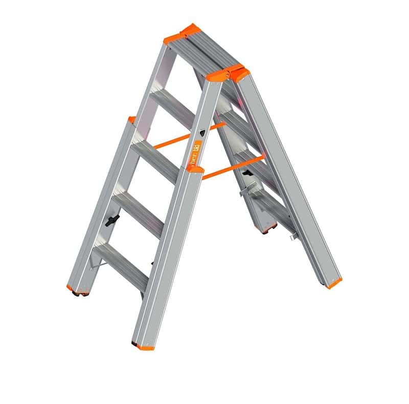 Layher Treppenstehleiter mit Stufen 1062005