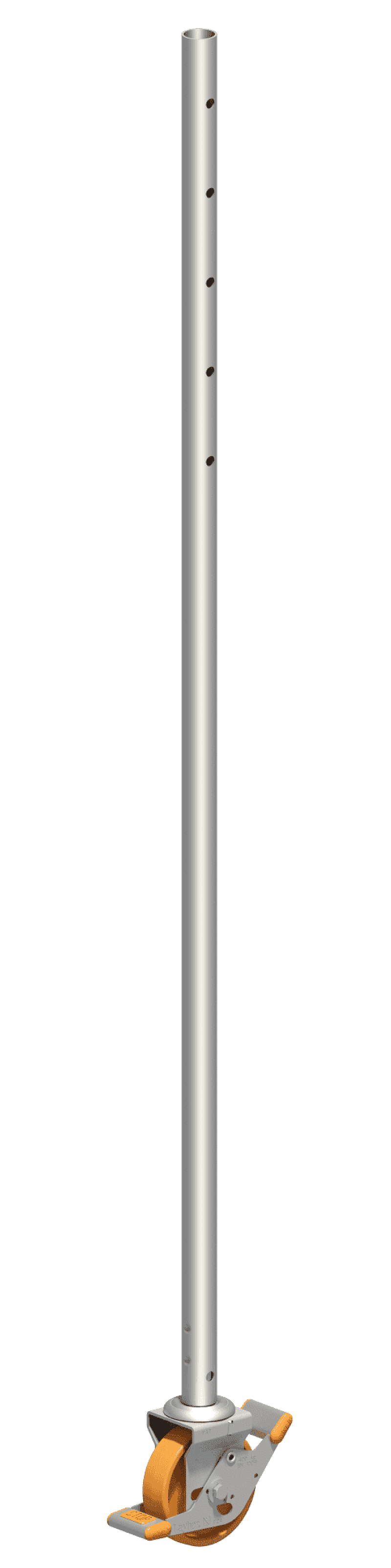 Layher Staro Rollbock - Standrohr mit Lenkrolle