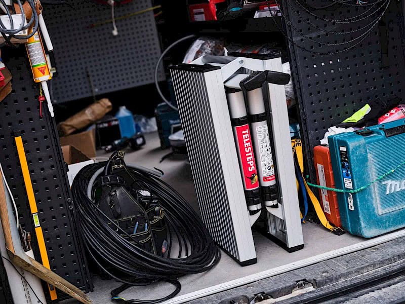 Telesteps Solid Line Plattform - leicht zu transportieren