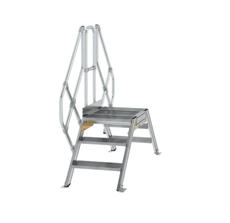 Munk Alu-Überstieg 45° Stufenbreite 600 mm - 2 x3 Stufen 600933
