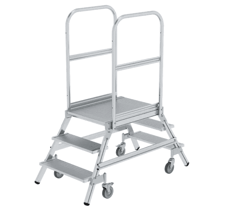 Munk Podesttreppe beidseitig begehbar 3 Stufen