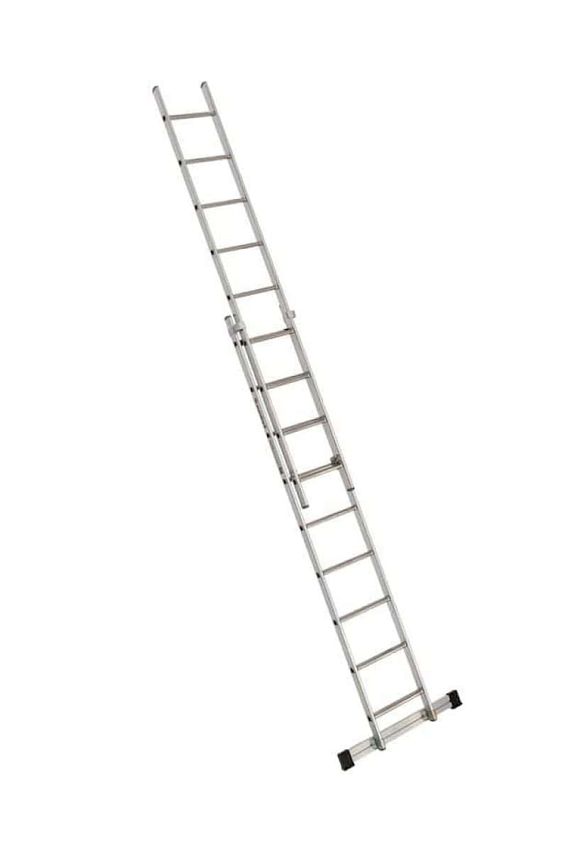 Euroline WL Schiebeleiter 2x9 Sprossen 2028809 ausgeschoben