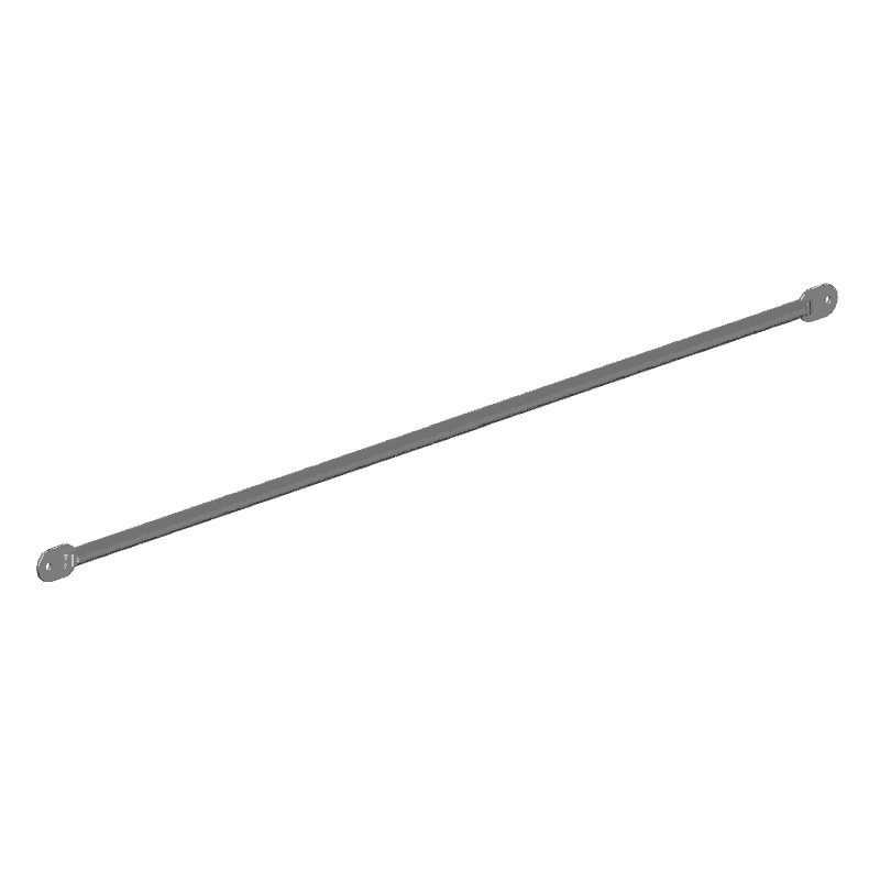 Rückengeländer 0,74 m Plettac SL 70