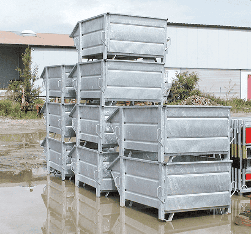 Layher Bautechnik Mehrzweck-Container stapelbar